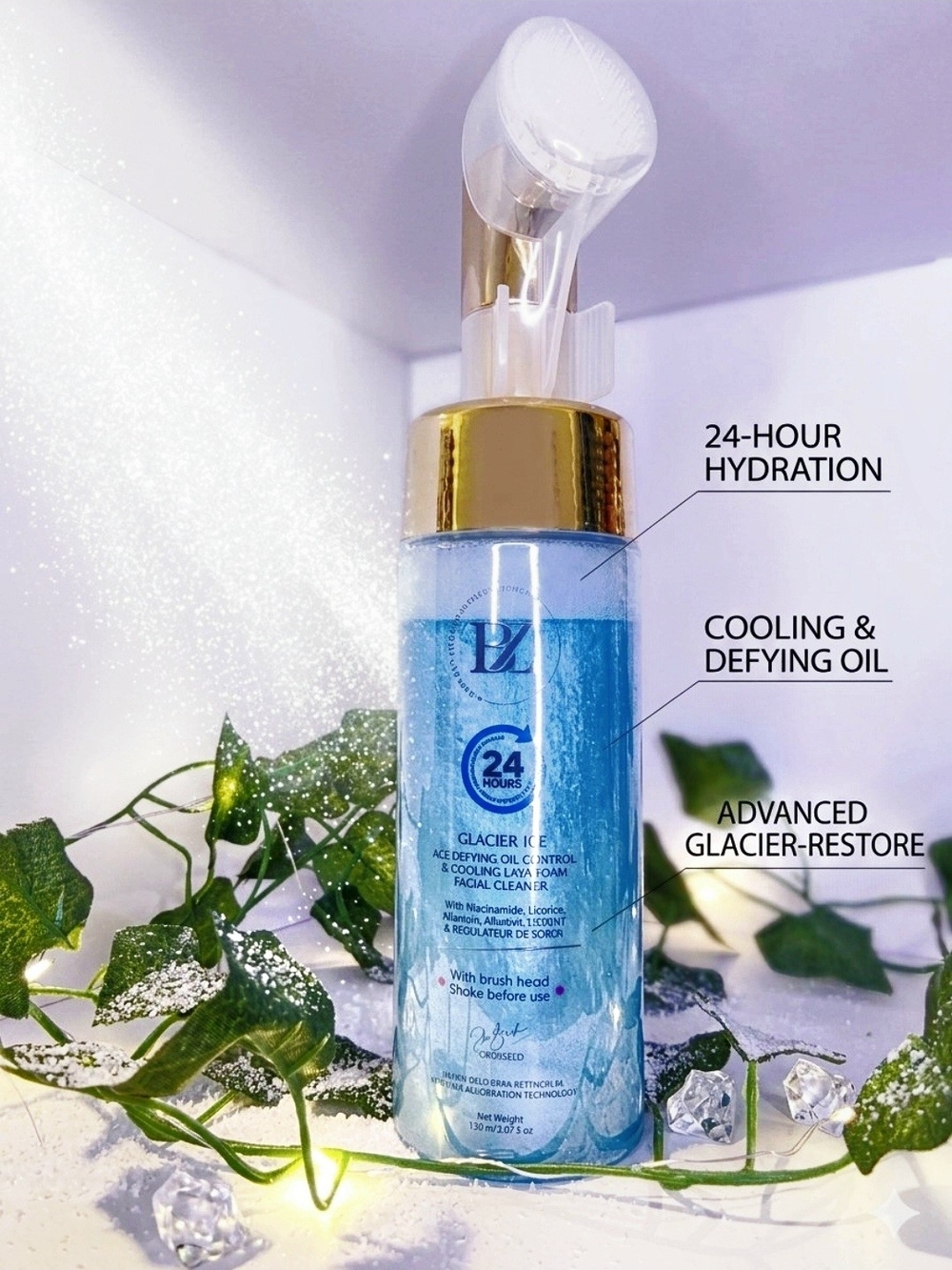 Below Zero Glacier Ice Lava Foam Cleanser 150ml NWT MSRP $180